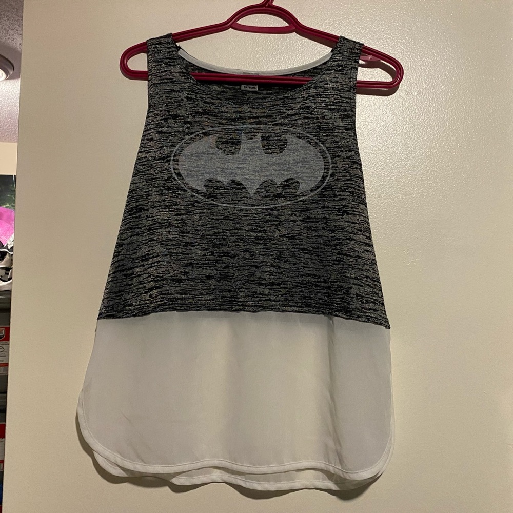 BATMAN TANK TOP W/CHIFFON BOTTOM